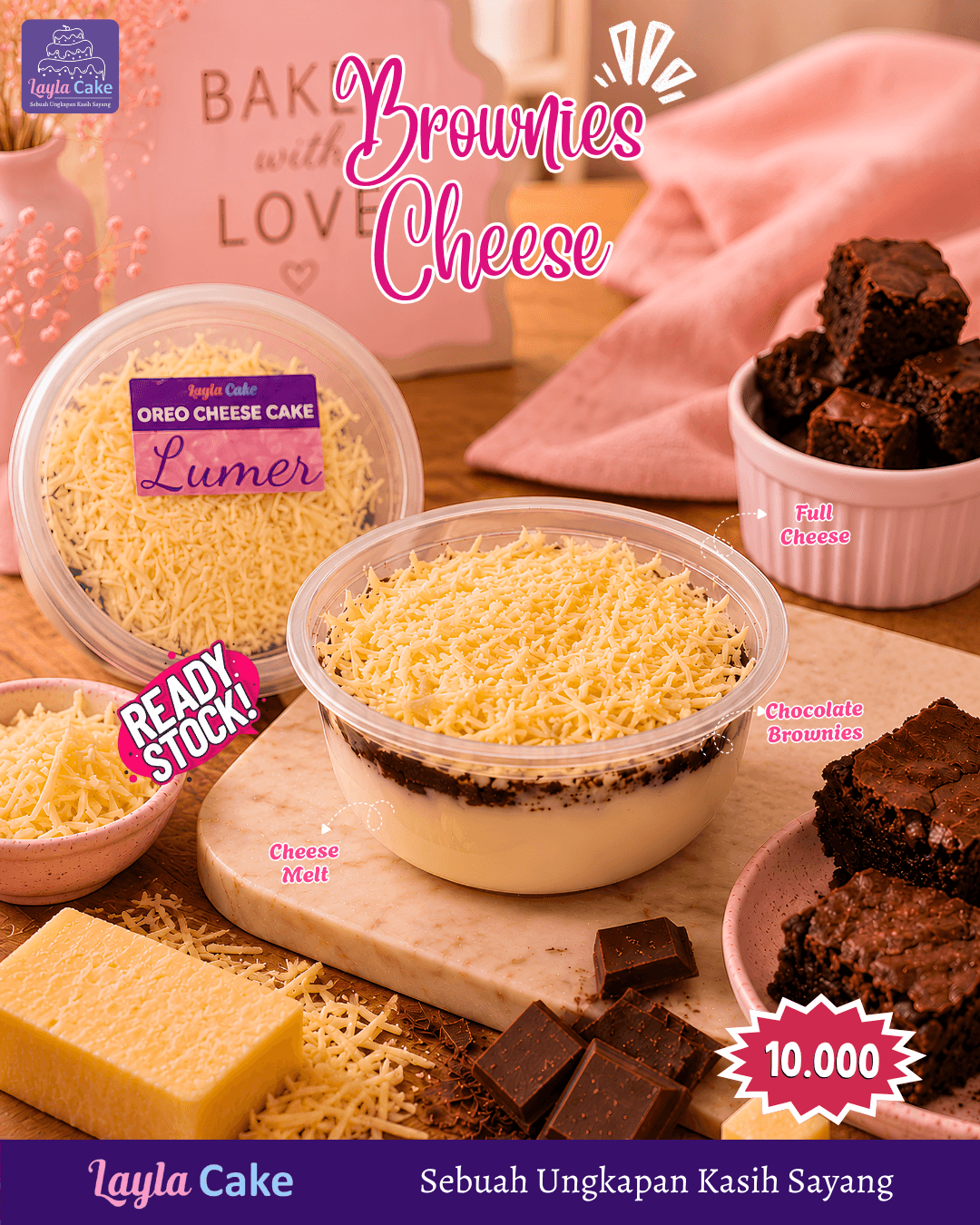 Brownies Cheese Lumer
